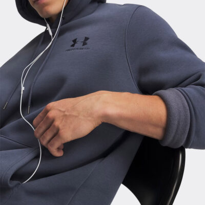 Under Armour Icon Fleece Hoodie Ανδρικό Φούτερ με Κουκούλα