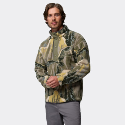 Columbia Helvetia™ II Printed Half Snap Fleece Ανδρική Ζακέτα
