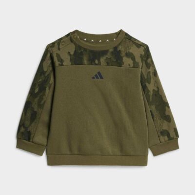 adidas Seasonal Essentials Camo Παιδικό Σετ Φόρμας