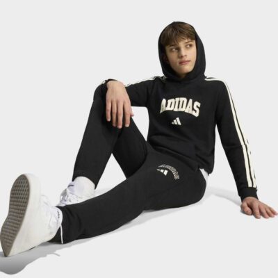 adidas Codes Collegiate Graphic Παιδικό Φούτερ με Κουκούλα