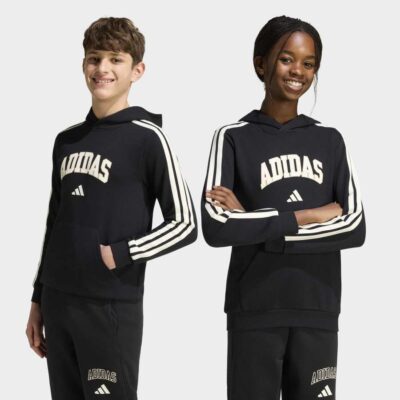 adidas Codes Collegiate Graphic Παιδικό Φούτερ με Κουκούλα