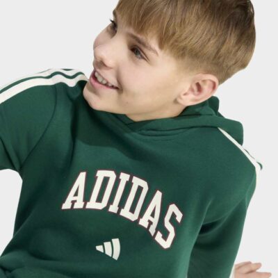 adidas Codes Collegiate Graphic Παιδικό Φούτερ με Κουκούλα