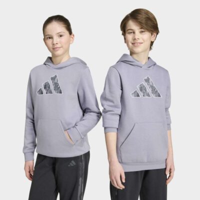 adidas Camo Graphic Παιδικό Φούτερ με Κουκούλα