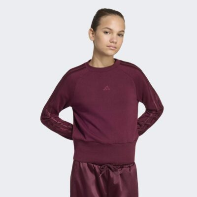 adidas Junior Girl Satin Παιδικό Φούτερ (KQ7042)
