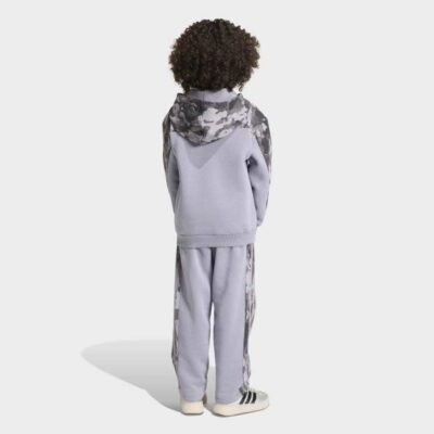 adidas Seasonal Essentials Little Camo Fleece Jogger Παιδικό Σετ