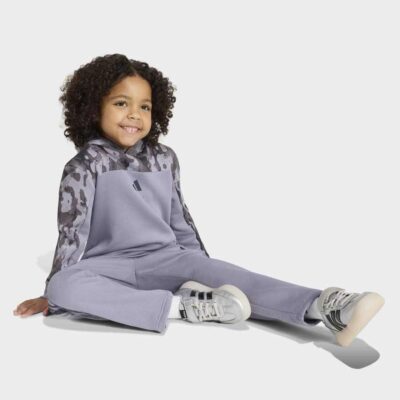 adidas Seasonal Essentials Little Camo Fleece Jogger Παιδικό Σετ