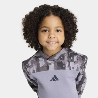 adidas Seasonal Essentials Little Camo Fleece Jogger Παιδικό Σετ