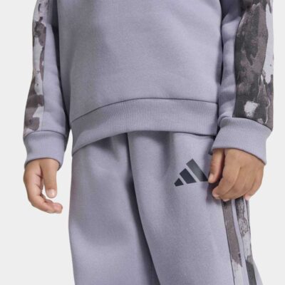 adidas Seasonal Essentials Little Camo Fleece Jogger Παιδικό Σετ