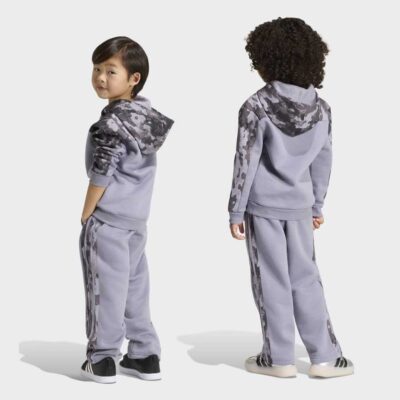 adidas Seasonal Essentials Little Camo Fleece Jogger Παιδικό Σετ