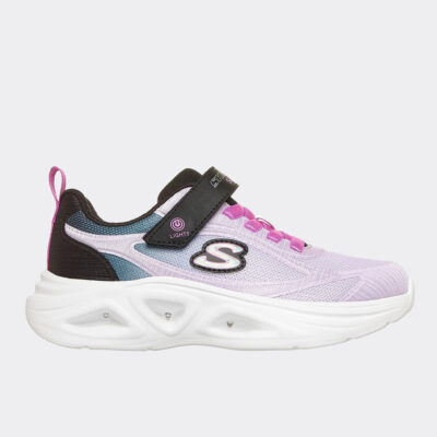 Skechers Sola Glow Παιδικά Παπούτσια (303729LC-BKLV)