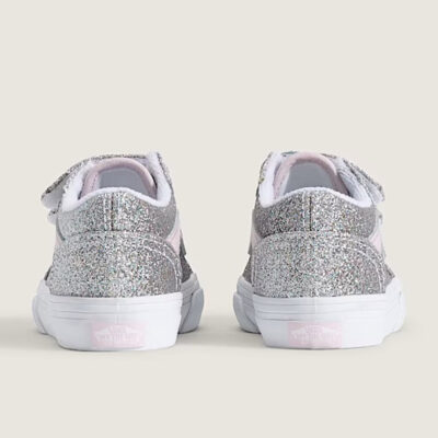 Vans Old Skool V Glitter Βρεφικά Παπούτσια