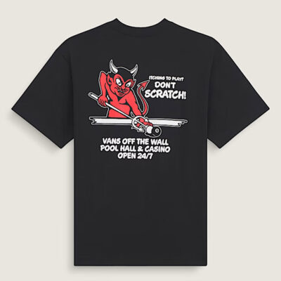 Vans Old Scratch Ανδρικό T-shirt (VN000X2TBLK1)