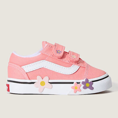 Vans Old Skool V Flower Βρεφικά Παπούτσια (VN000Z5XGSB1)