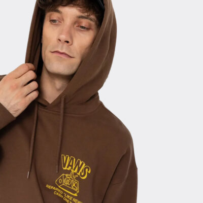 Vans Refurbed Pullover Vintage Αντρικό Φούτερ με Κουκούλα