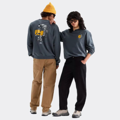 The North Face Gear Up Get Out Rlx Crew Unisex Μπλούζα (NF0A8JB5RHI1)
