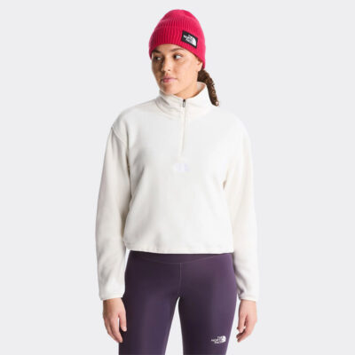 The North Face Novelty Logo Glacier 1/4 Zip Γυναικείο Fleece (NF0A8J3ZQLI1)