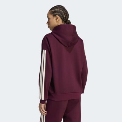 adidas Essentials 3-Stripes Γυναικείο Φούτερ με κουκούλα
