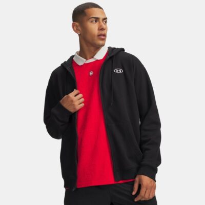 Under Armour Rival Fleece Full-Zip Ανδρική Ζακέτα (6013451-008)