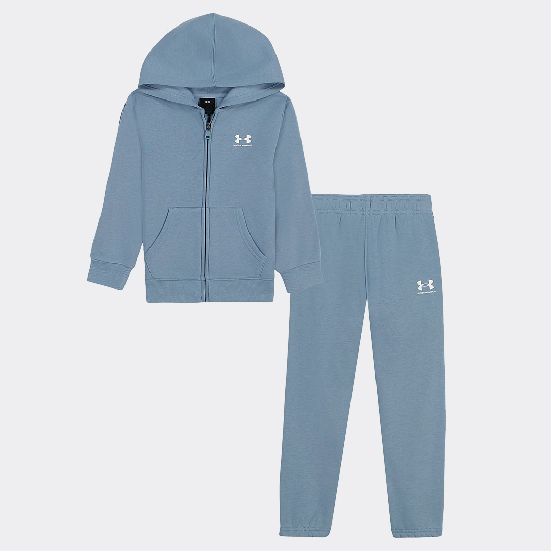 Under Armour Taping Full Zip Hoodie Παιδικό Σέτ (UAFJI92E-498)