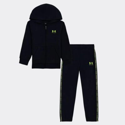 Under Armour Taping Full Zip Hoodie Παιδικό Σέτ