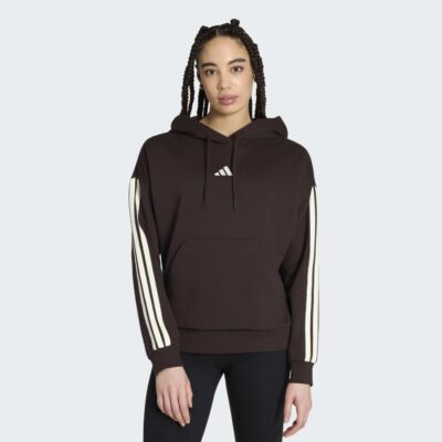 adidas Essentials 3-Stripes Γυναικείο Φούτερ με κουκούλα (KX0792)