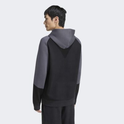 adidas Essentials Colorblock Αντρικό Φούτερ με κουκούλα