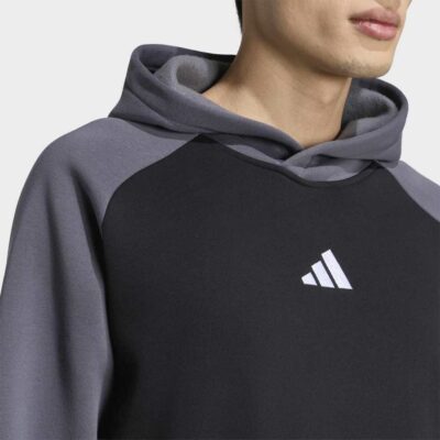 adidas Essentials Colorblock Αντρικό Φούτερ με κουκούλα