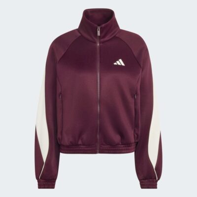 adidas 3-Stripes Stadium Full-Zip Γυναικεία ΖακέταCenter View_grey